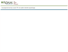 Tablet Screenshot of nkch.adam.com