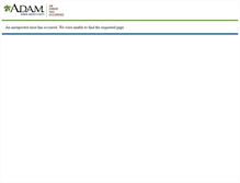 Tablet Screenshot of mmci2.adam.com